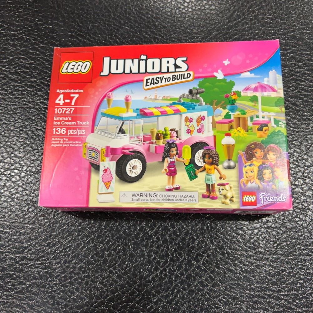 Lego juniors Emma’s ice cream truck 10727 new retired